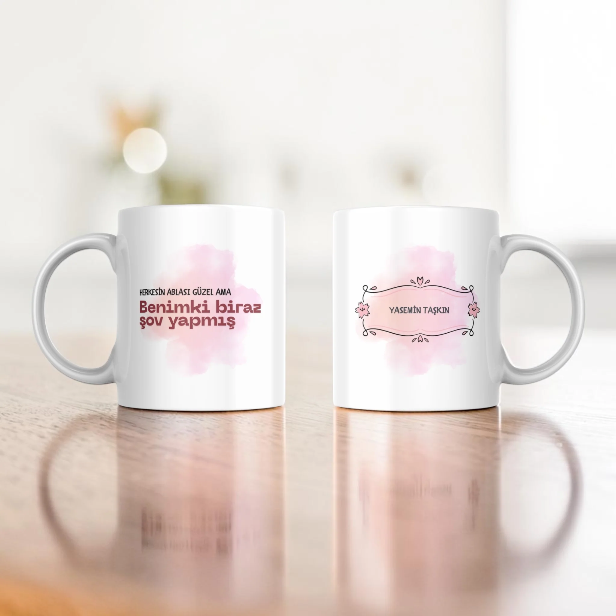 Personalisierter Kaffeebecher aus Keramik – mit Wunsch Namen